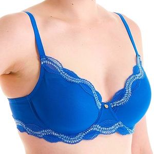 Natori Blue Pure Allure Bra 36DD